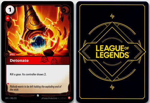 005/221 Detonate Spiritforged