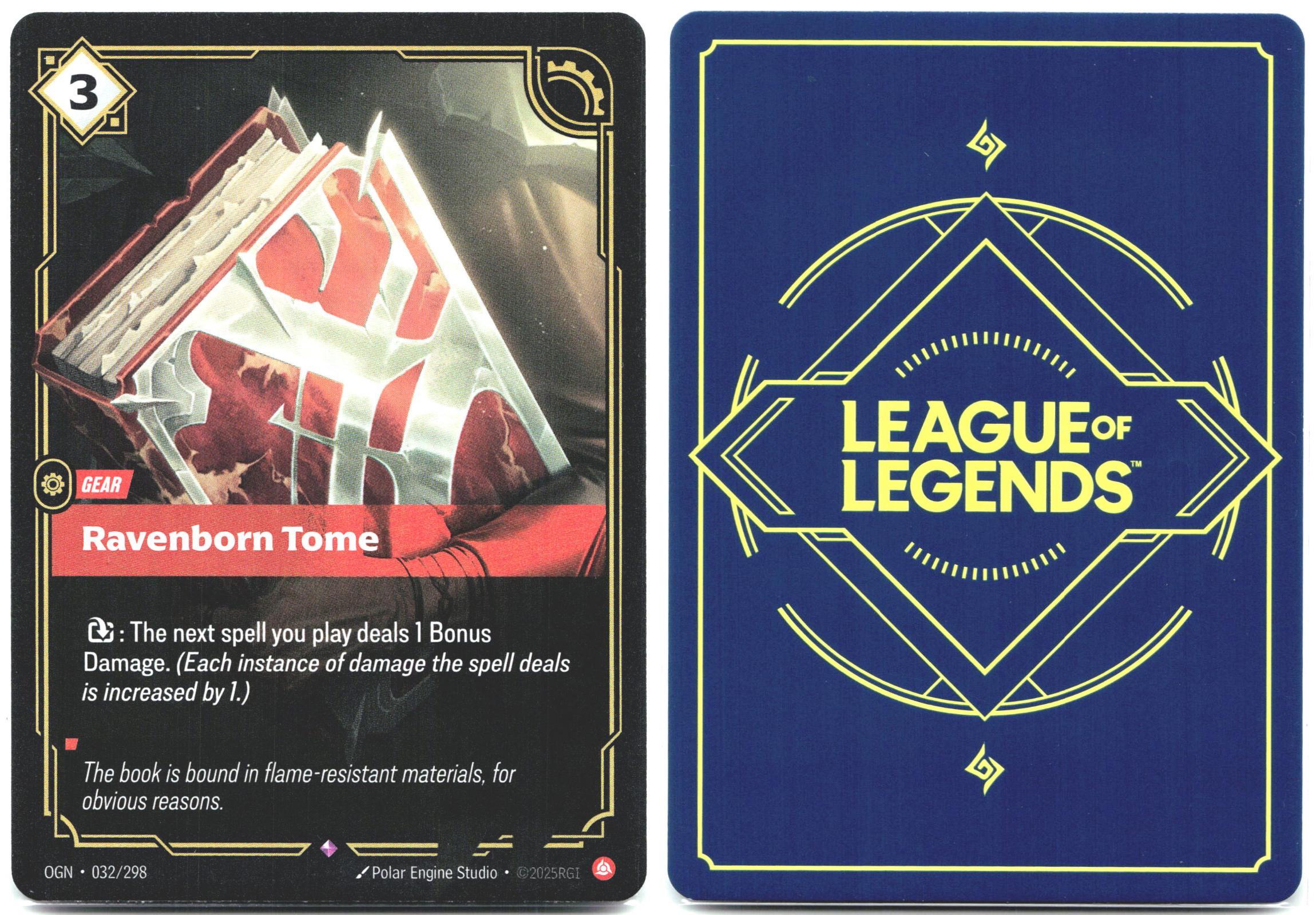 032/298 Ravenborn Tome Foil Origins
