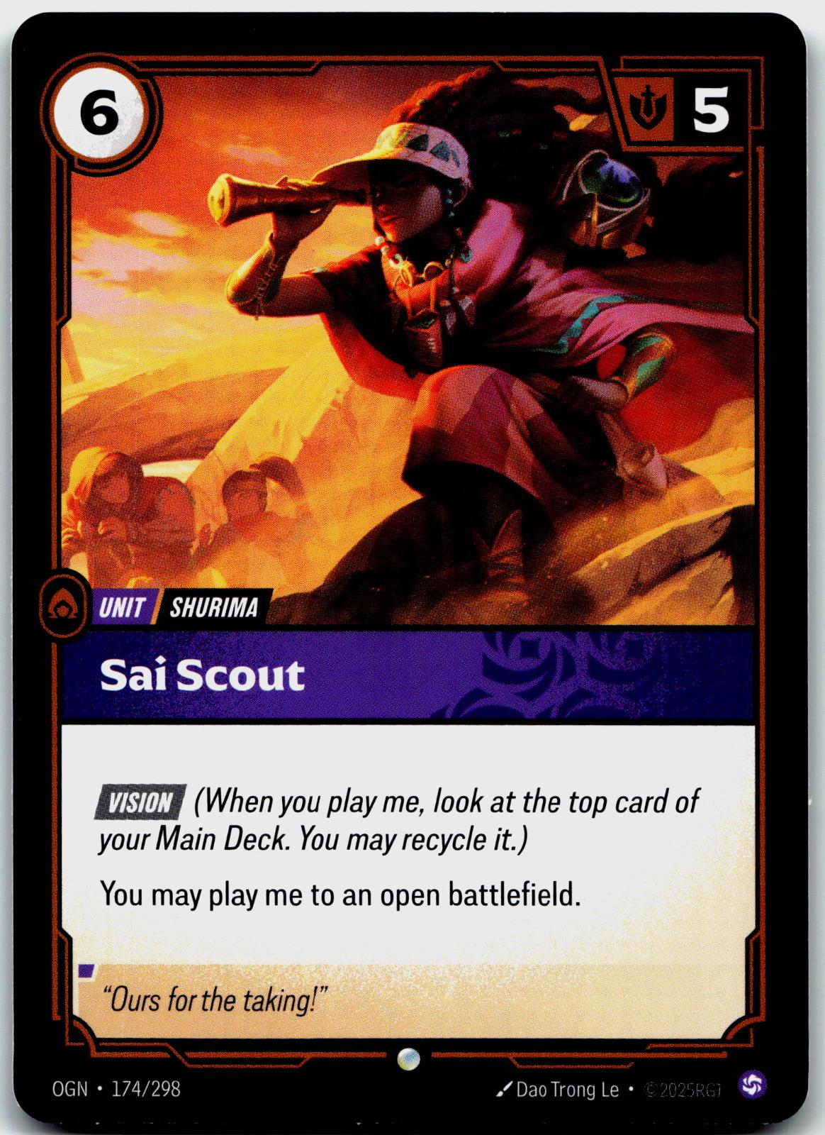 174/298 Sai Scout Origins