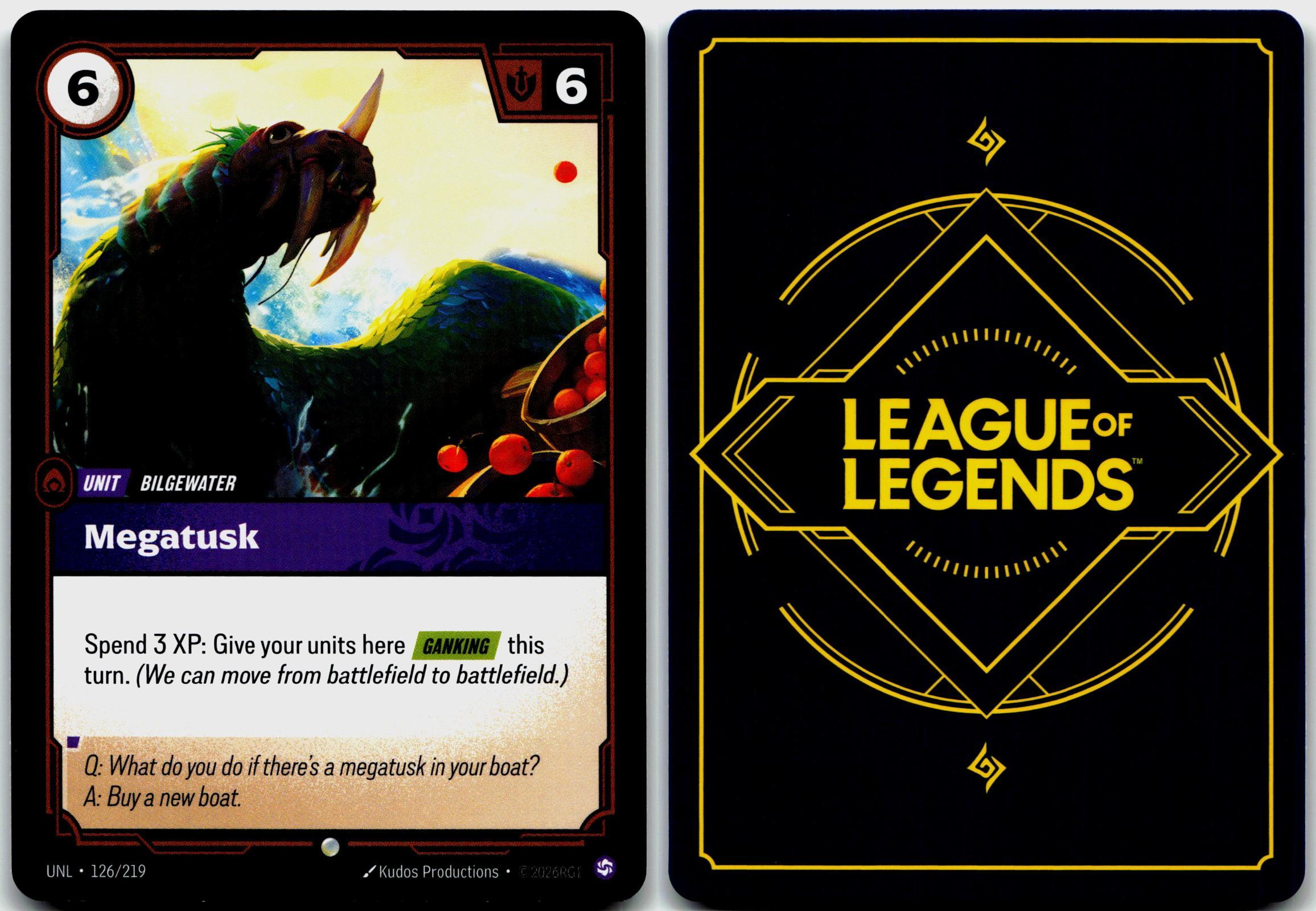 126/219 Megatusk Unleashed