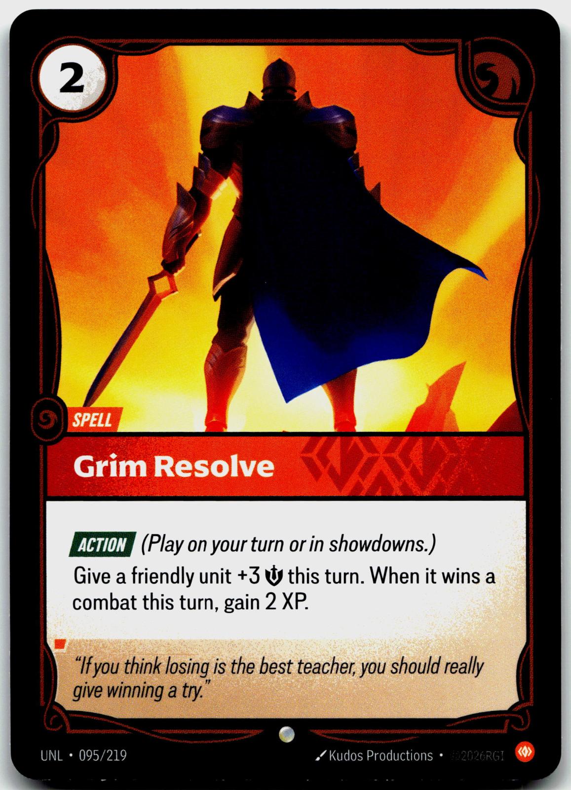 095/219 Grim Resolve Unleashed