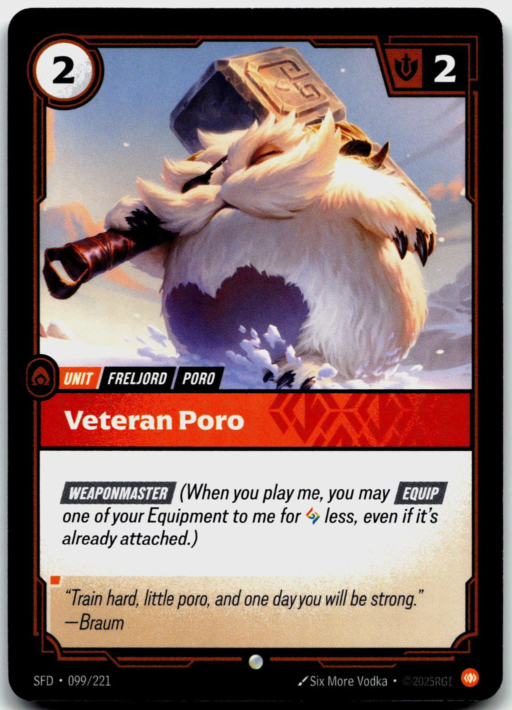 099/221 Veteran Poro Spiritforged