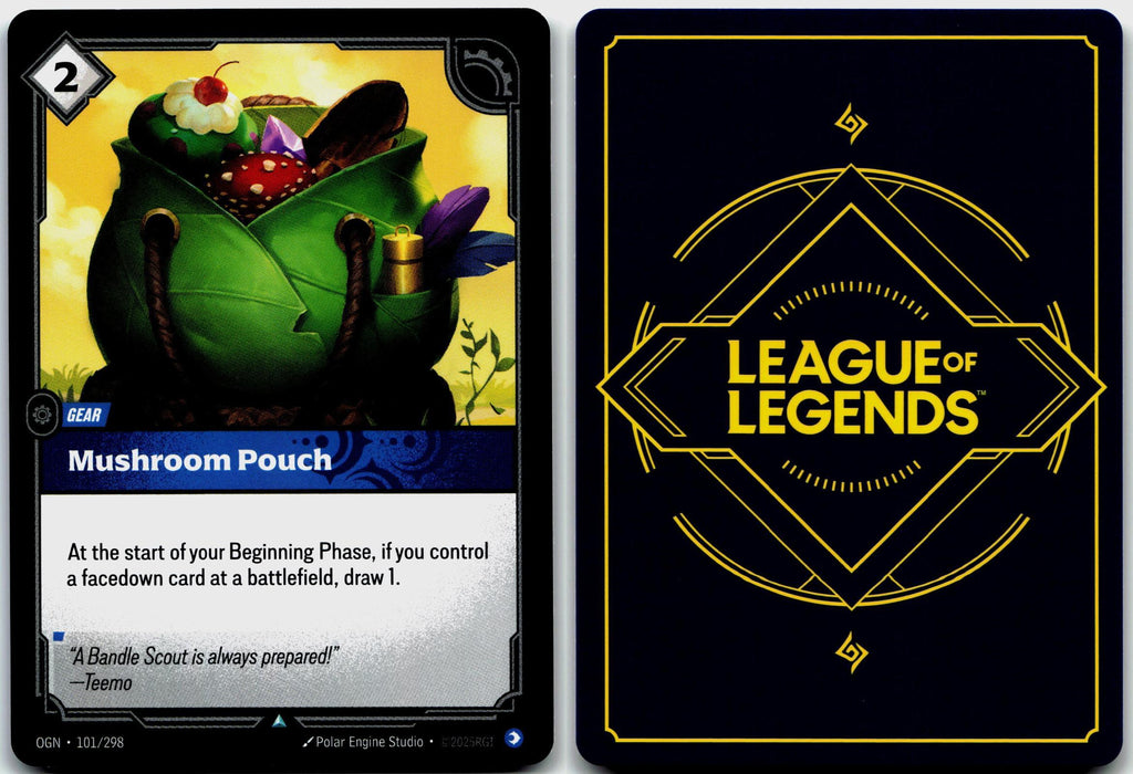 101/298 Mushroom Pouch Origins