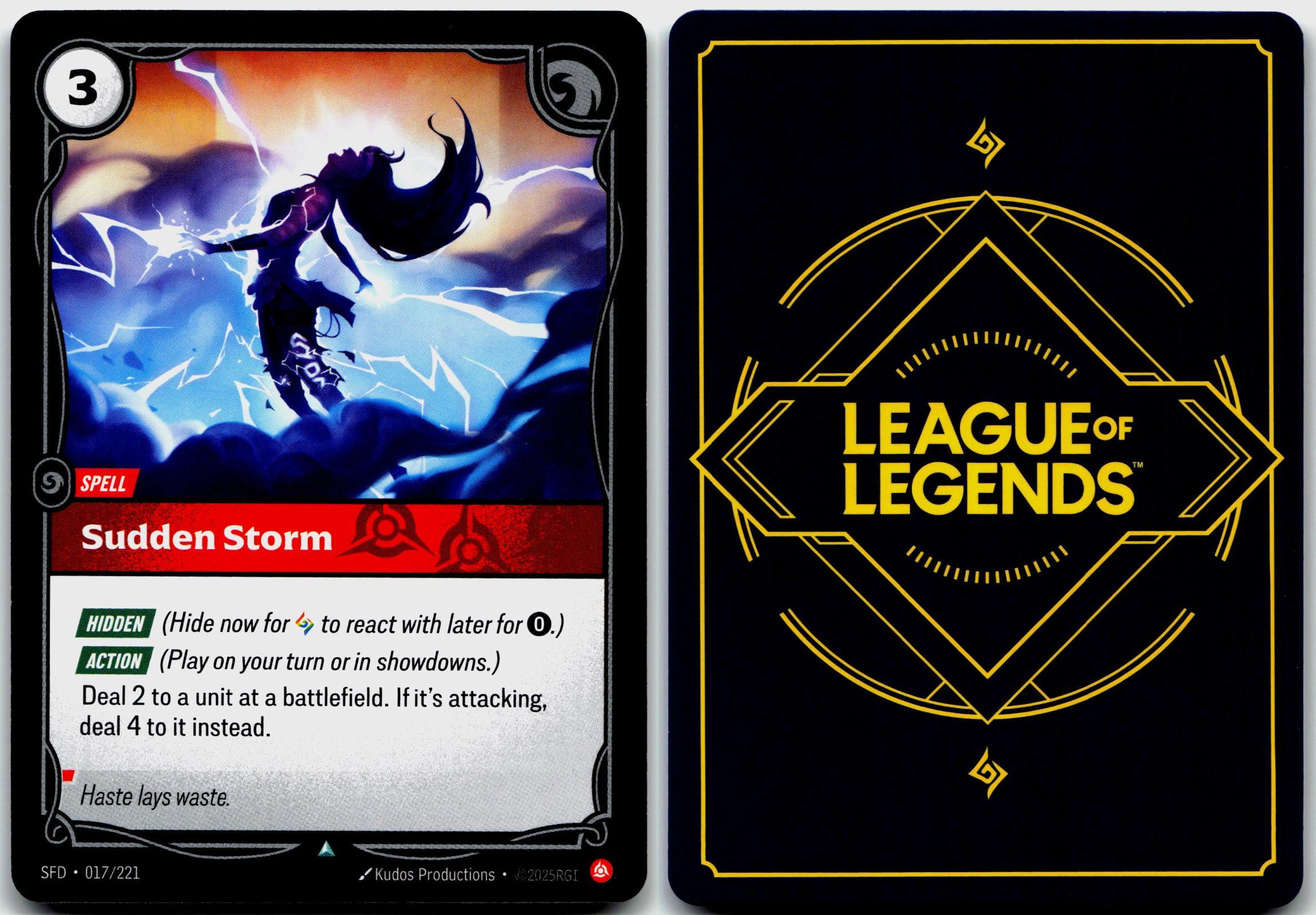 017/221 Sudden Storm Spiritforged