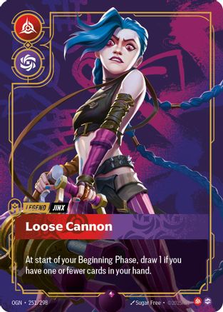 251/298 Jinx - Loose Cannon Foil Origins