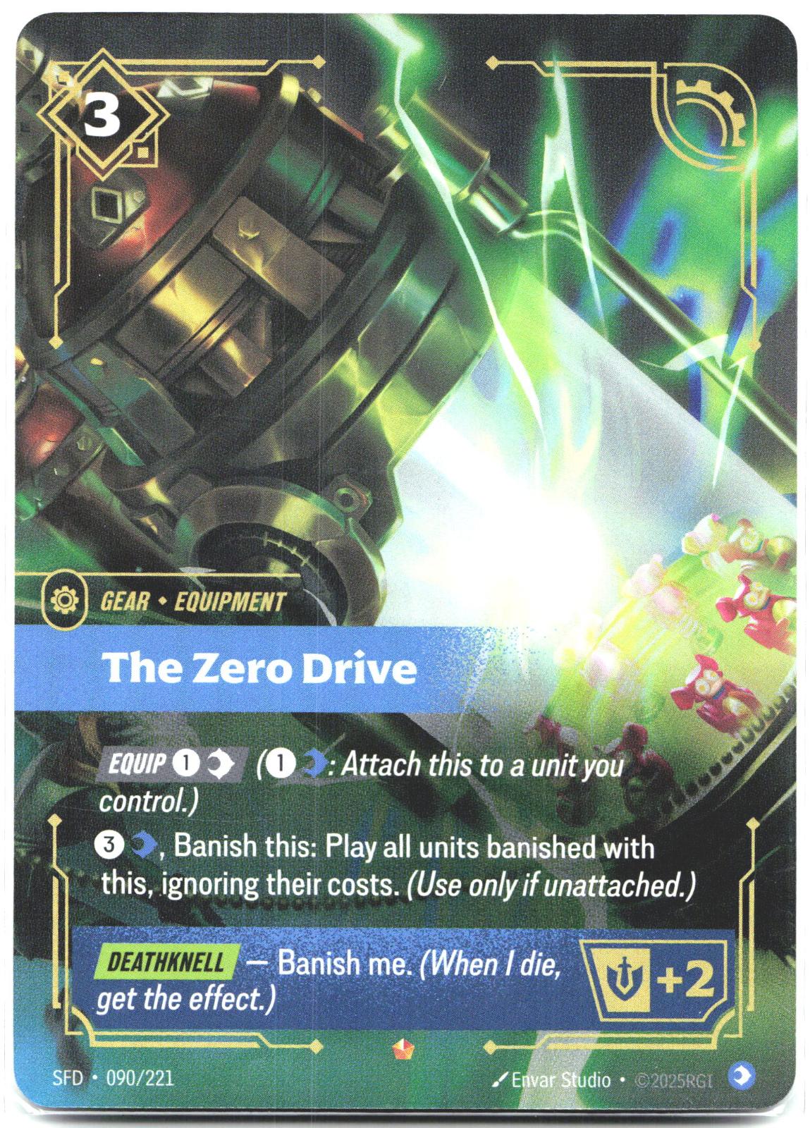090/221 The Zero Drive Foil Spiritforged