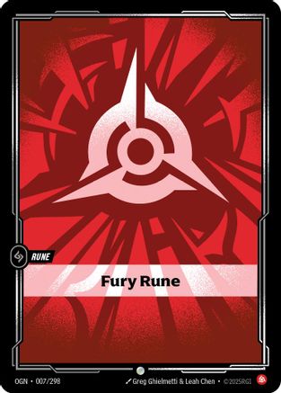 007/298 Fury Rune Origins