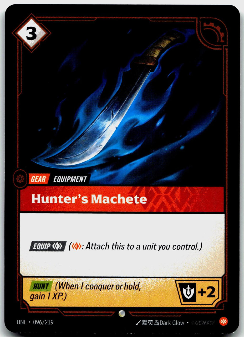 096/219 Hunter's Machete Unleashed