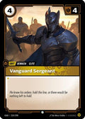 219/298 Vanguard Sergeant Foil Origins