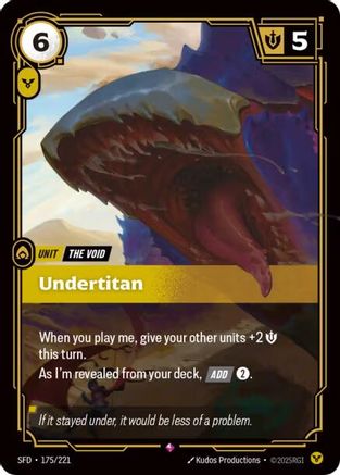 175/221 Undertitan Foil Spiritforged
