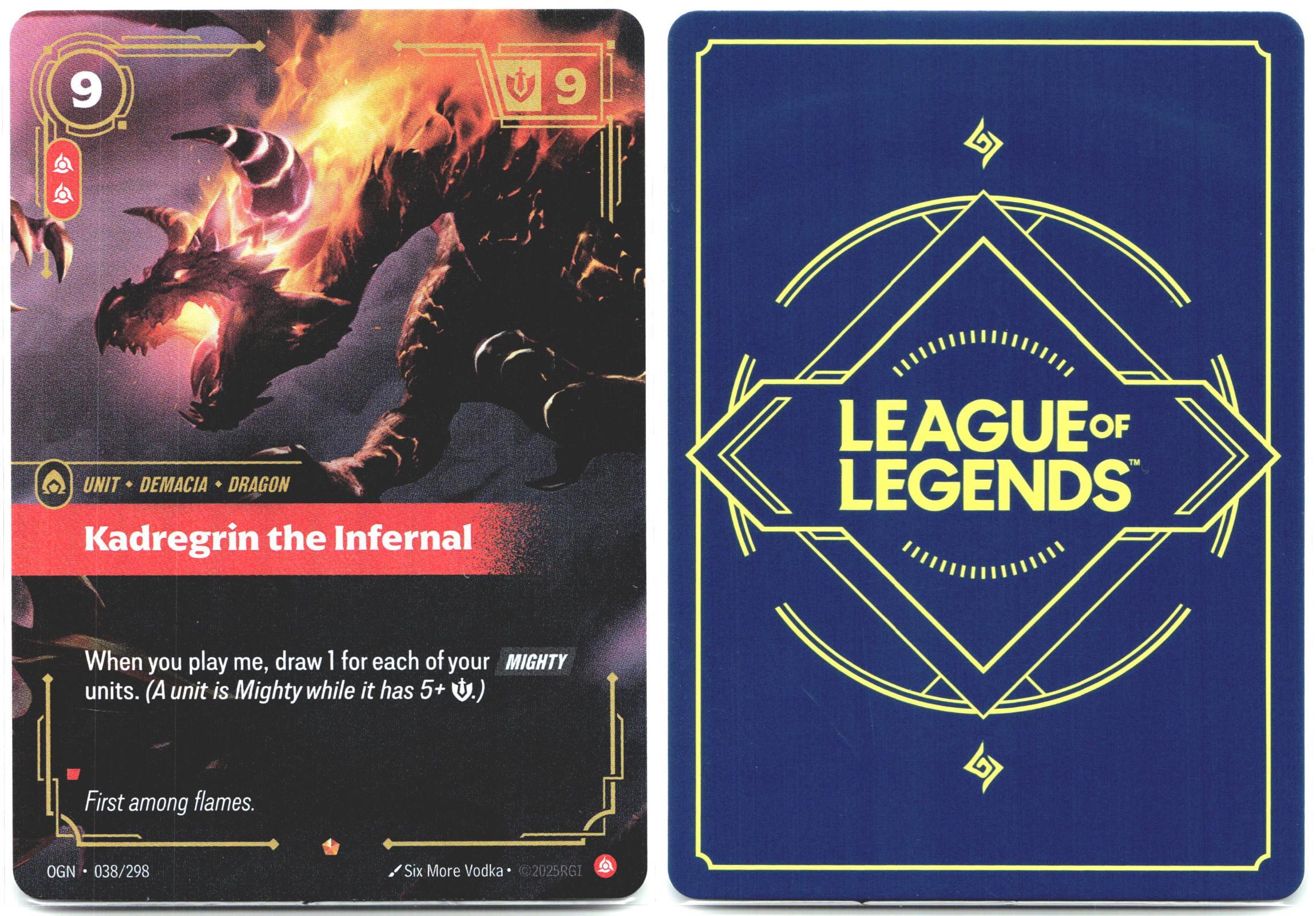 038/298 Kadregrin the Infernal Foil Origins