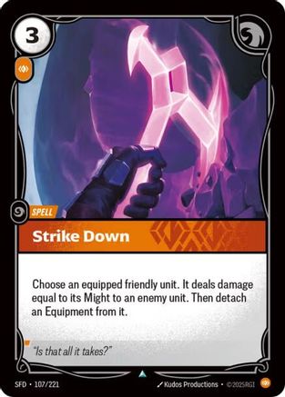107/221 Strike Down Spiritforged