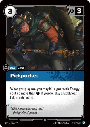 074/221 Pickpocket Spiritforged