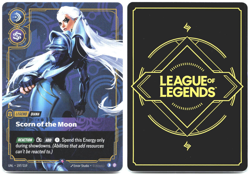 197/219 Diana - Scorn of the Moon Foil Unleashed