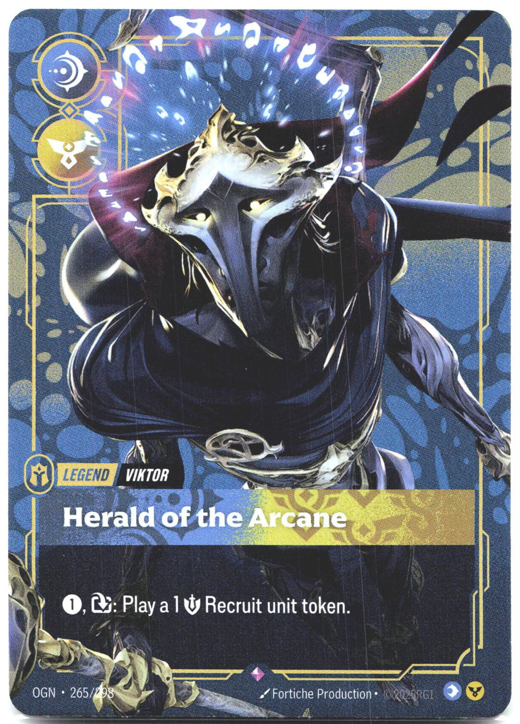 265/298 Viktor - Herald of the Arcane Foil Origins
