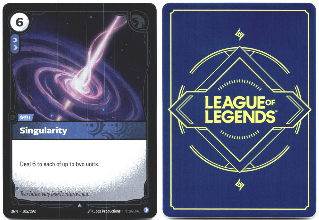 105/298 Singularity Foil Origins