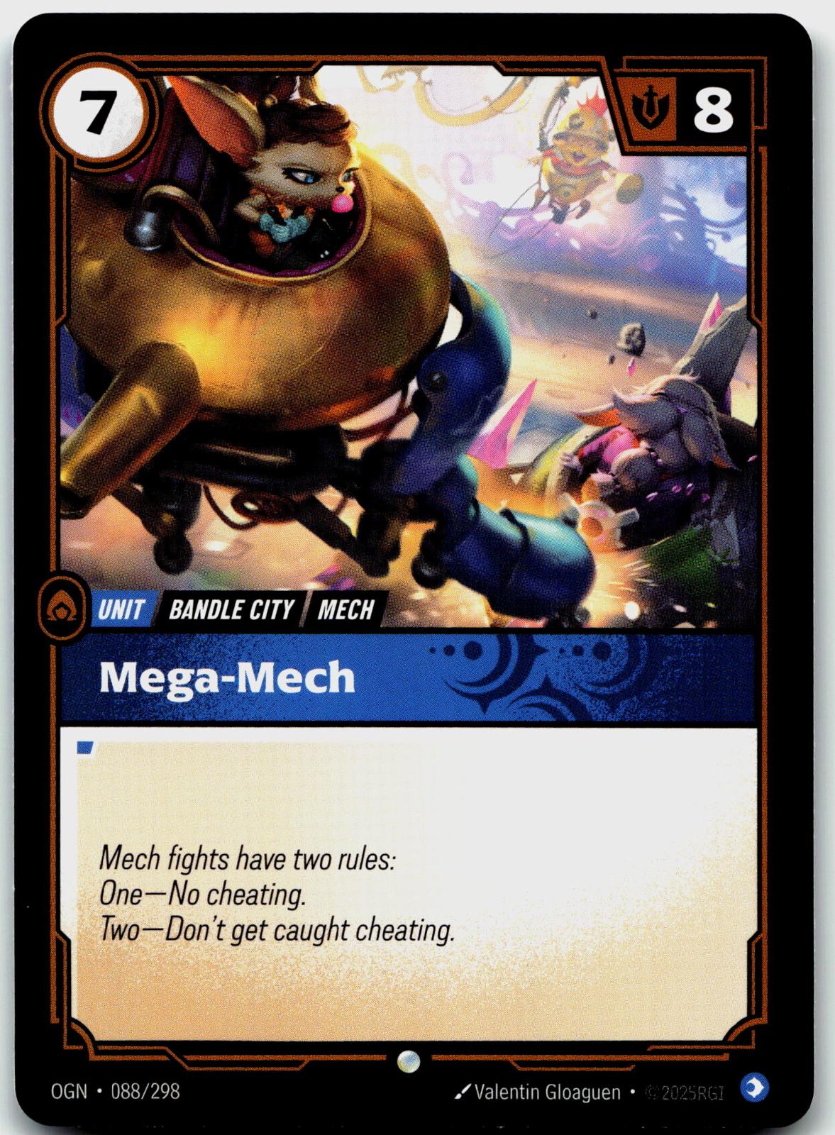 088/298 Mega-Mech Origins