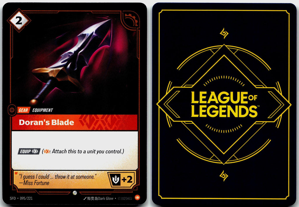 095/221 Doran's Blade Spiritforged