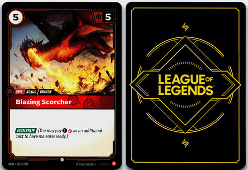 001/298 Blazing Scorcher Origins