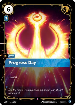 114/298 Progress Day Foil Origins