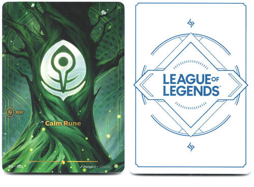 042A/298 Calm Rune (Alternate Art) Foil Origins
