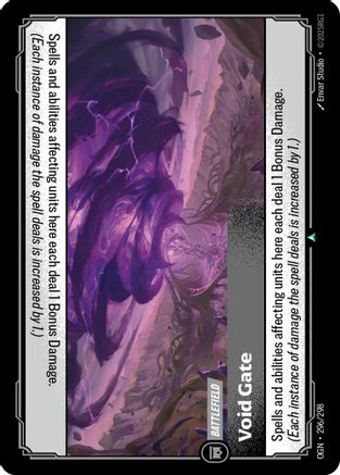 296/298 Void Gate Origins
