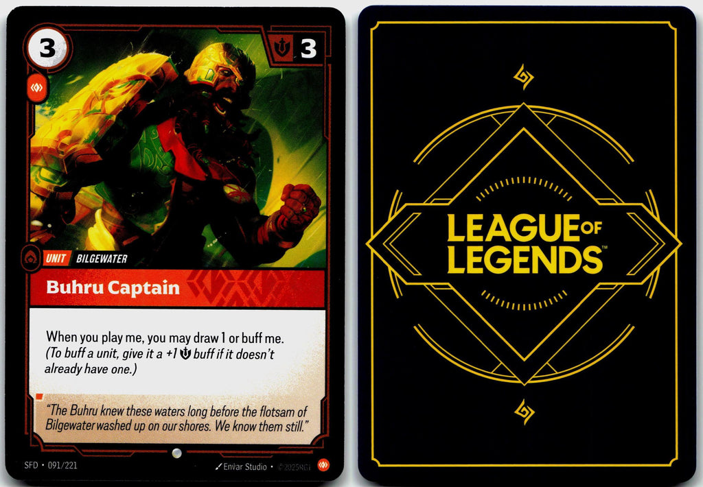 091/221 Buhru Captain Spiritforged