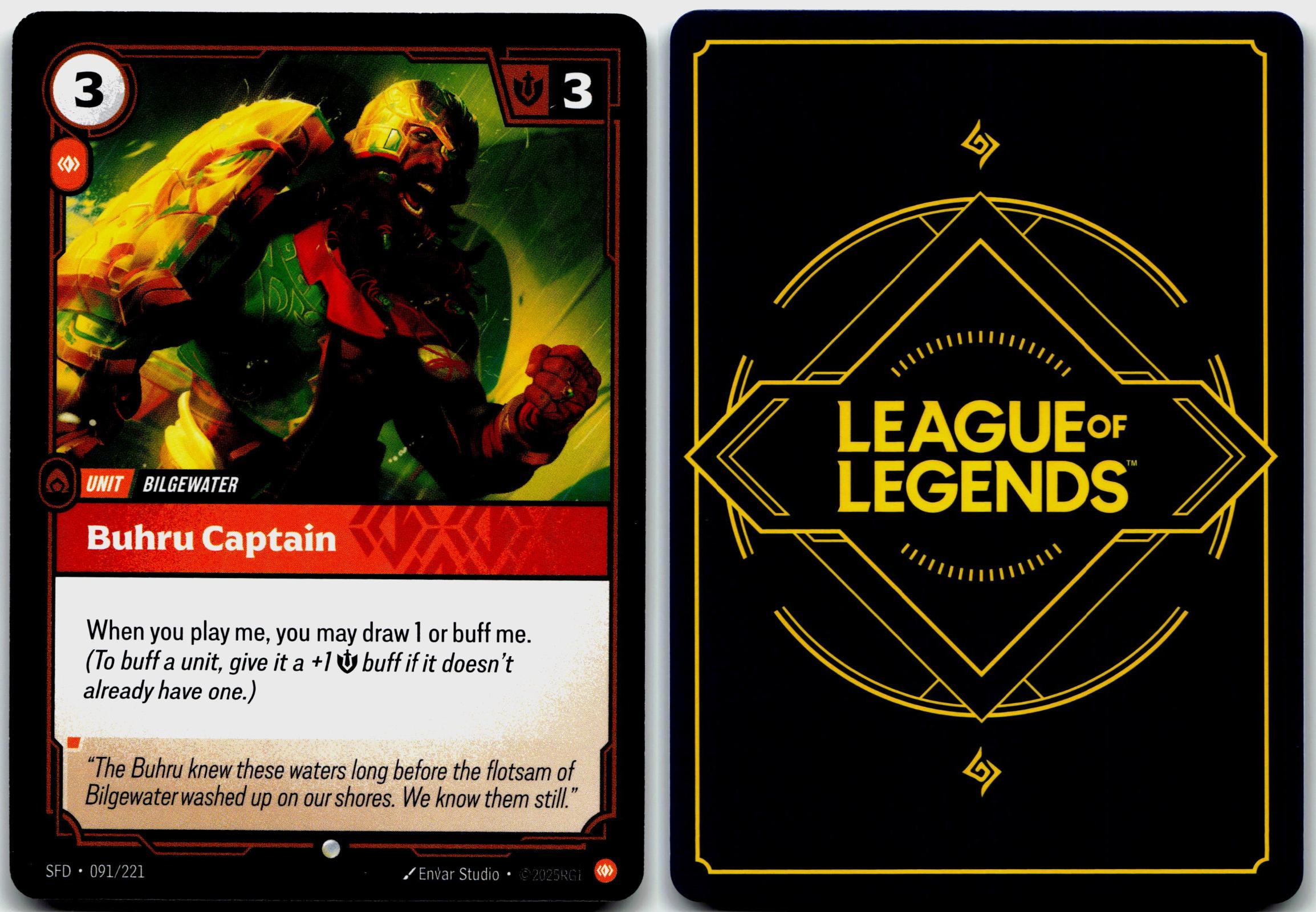091/221 Buhru Captain Spiritforged