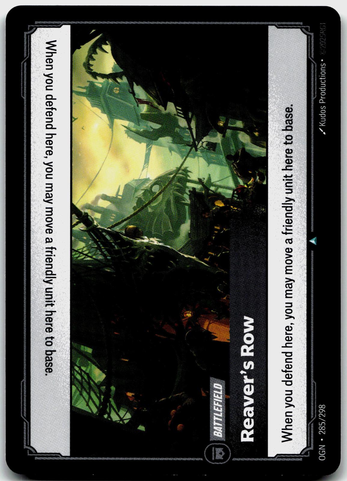285/298 Reaver's Row Origins