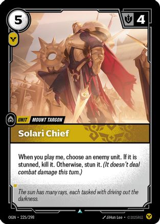 225/298 Solari Chief Origins