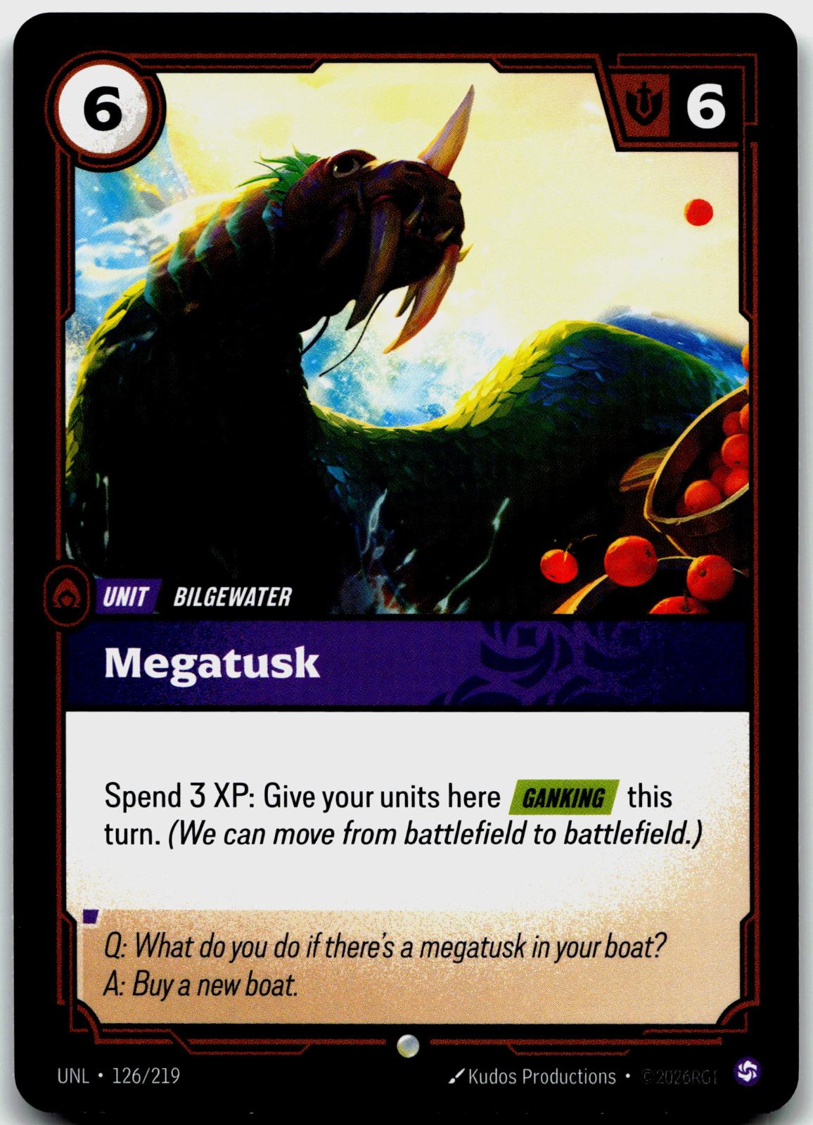 126/219 Megatusk Unleashed