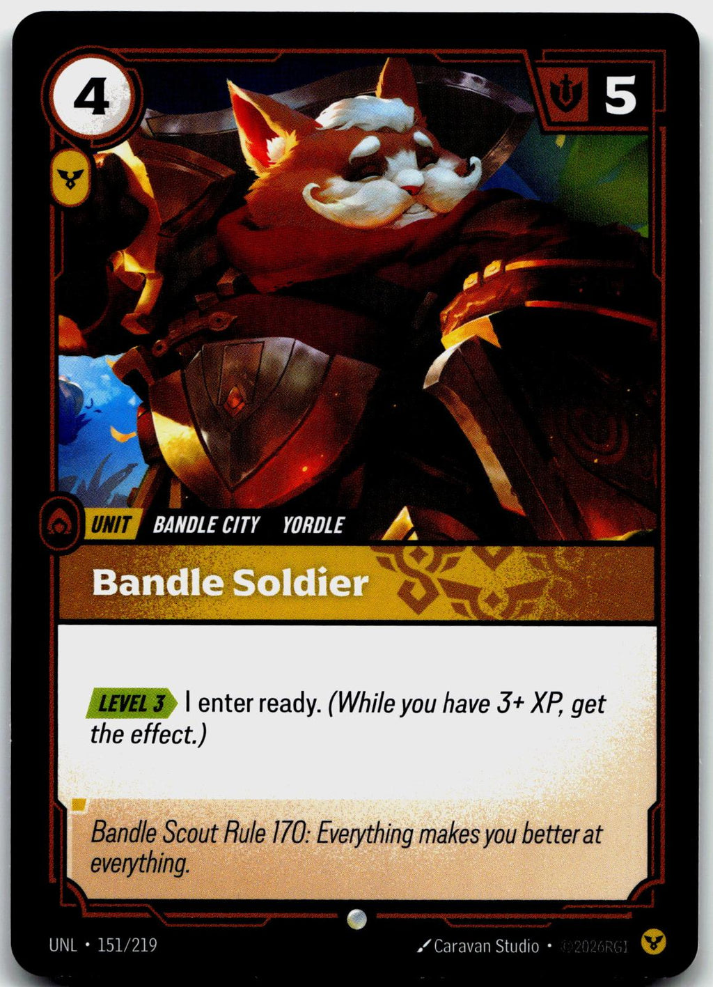 151/219 Bandle Soldier Unleashed