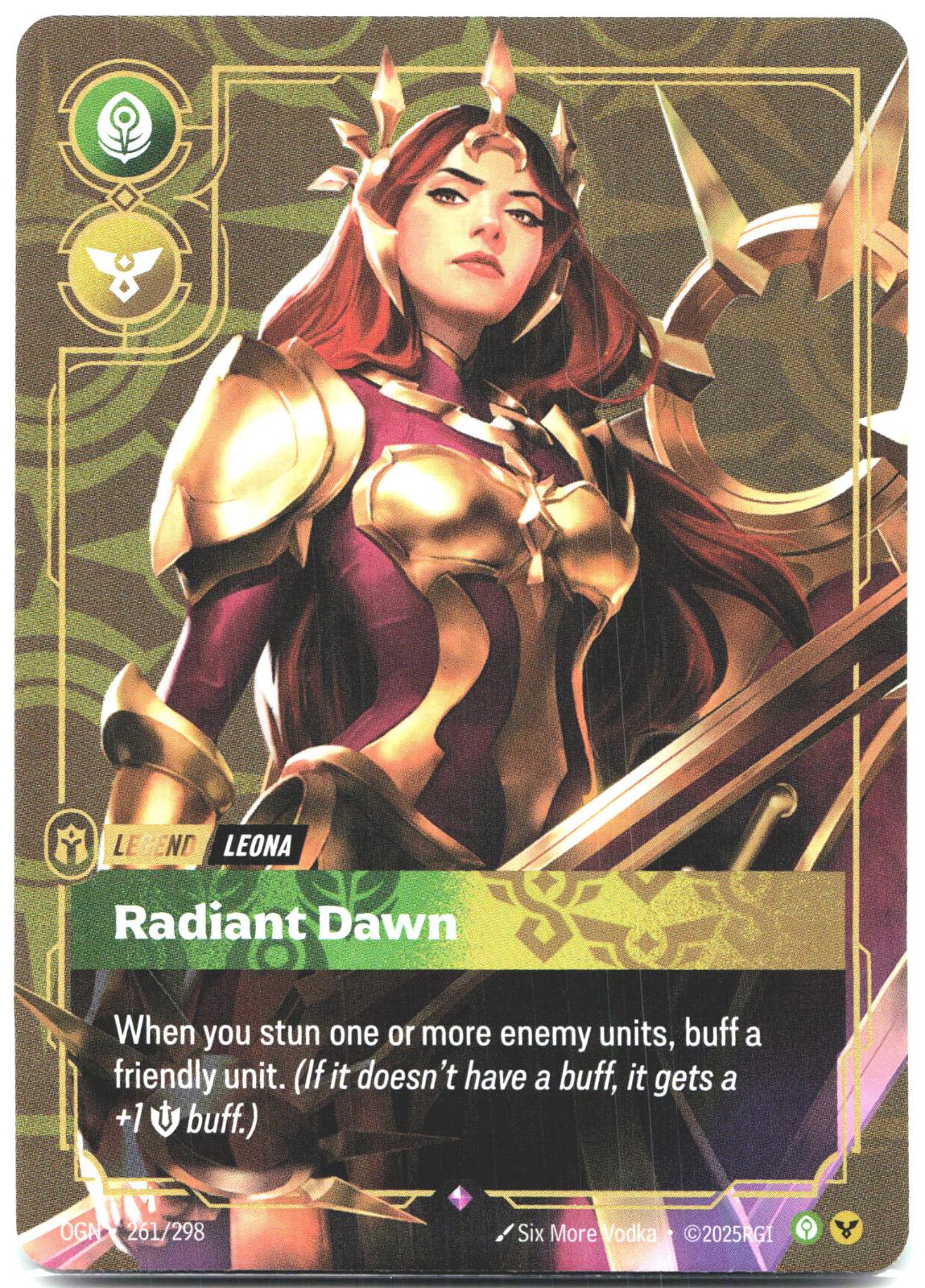 261 Leona Radiant Dawn Foil Origins