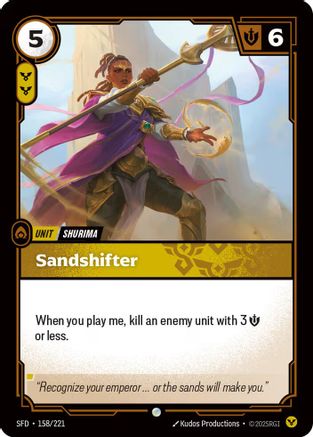 158/221 Sandshifter Spiritforged