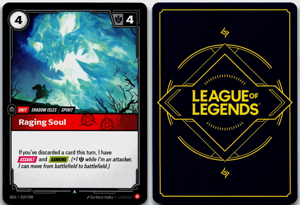 019/298 Raging Soul Origins