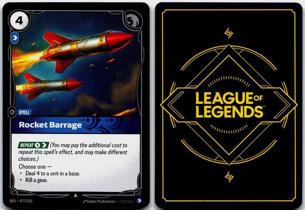 077/221 Rocket Barrage Spiritforged