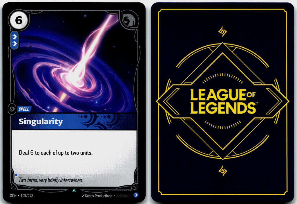 105/298 Singularity Origins