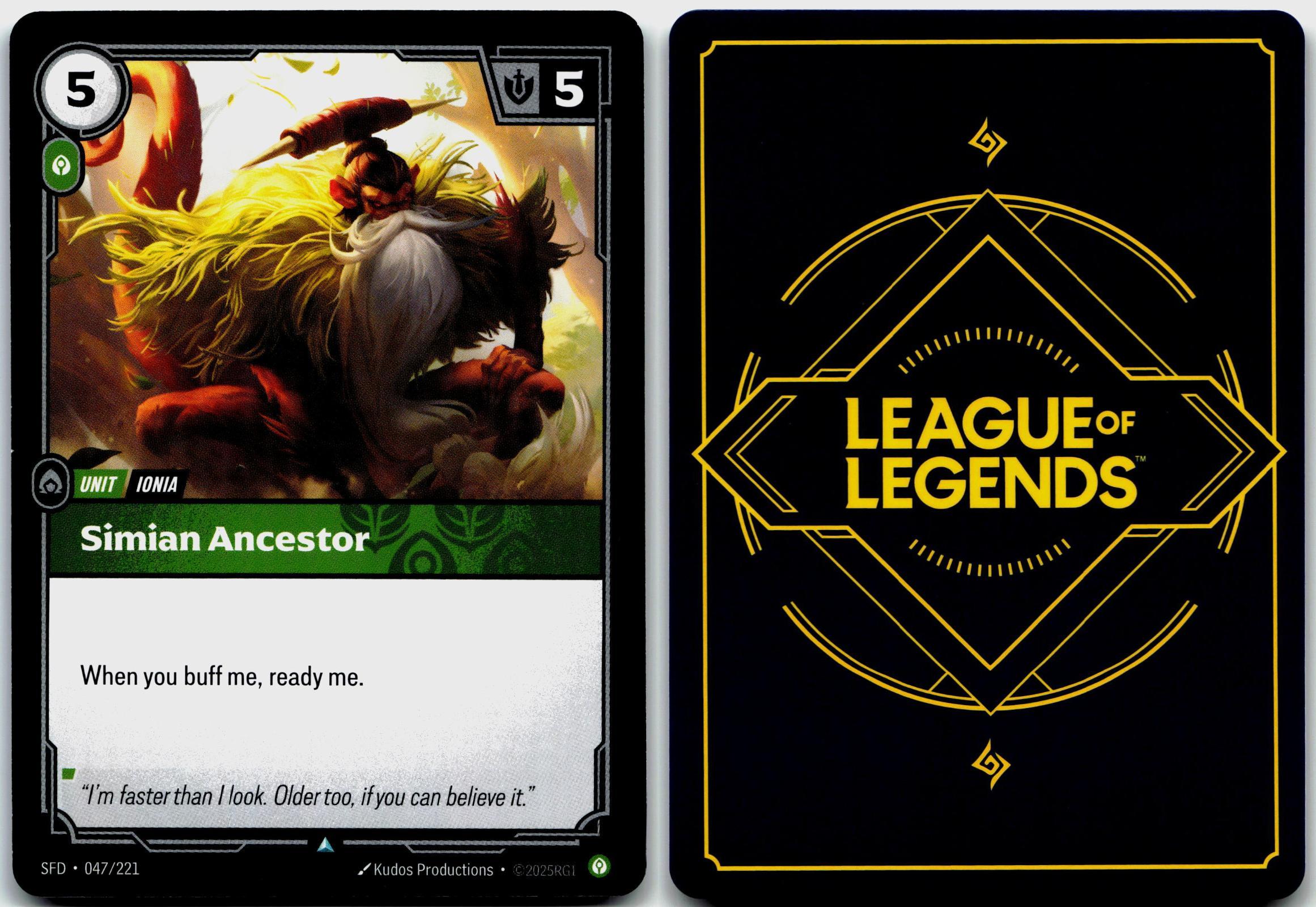 047/221 Simian Ancestor Spiritforged