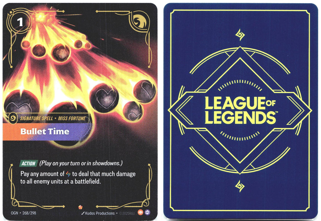 268/298 Bullet Time Foil Origins
