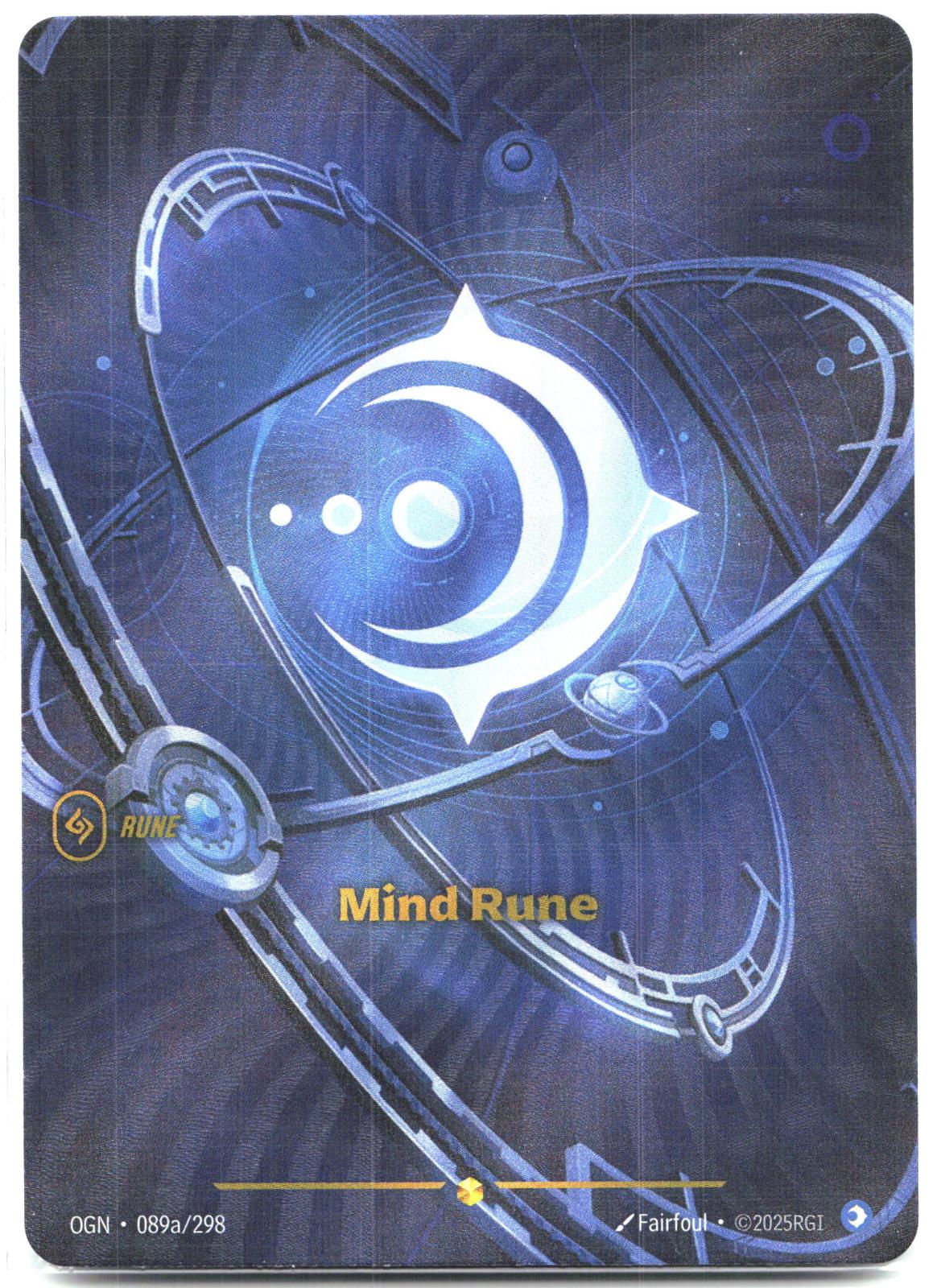 R03A Mind Rune (R03a) Foil Spiritforged