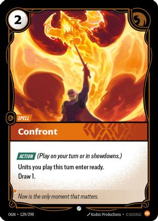 129/298 Confront Foil Origins