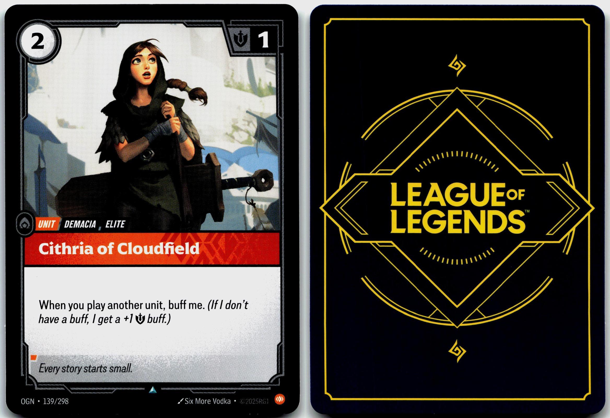 139/298 Cithria of Cloudfield Origins