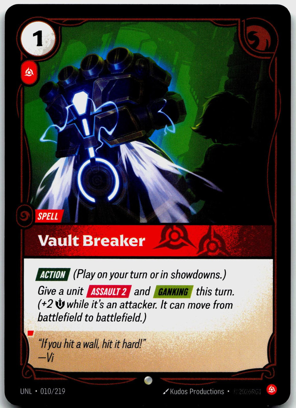 010/219 Vault Breaker Unleashed