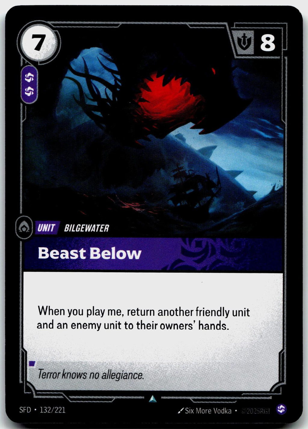 132/221 Beast Below Spiritforged