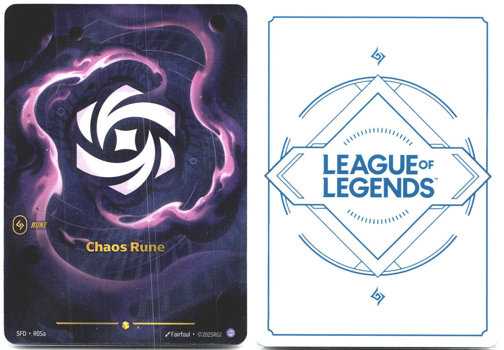 R05A Chaos Rune (R05a) Foil Spiritforged