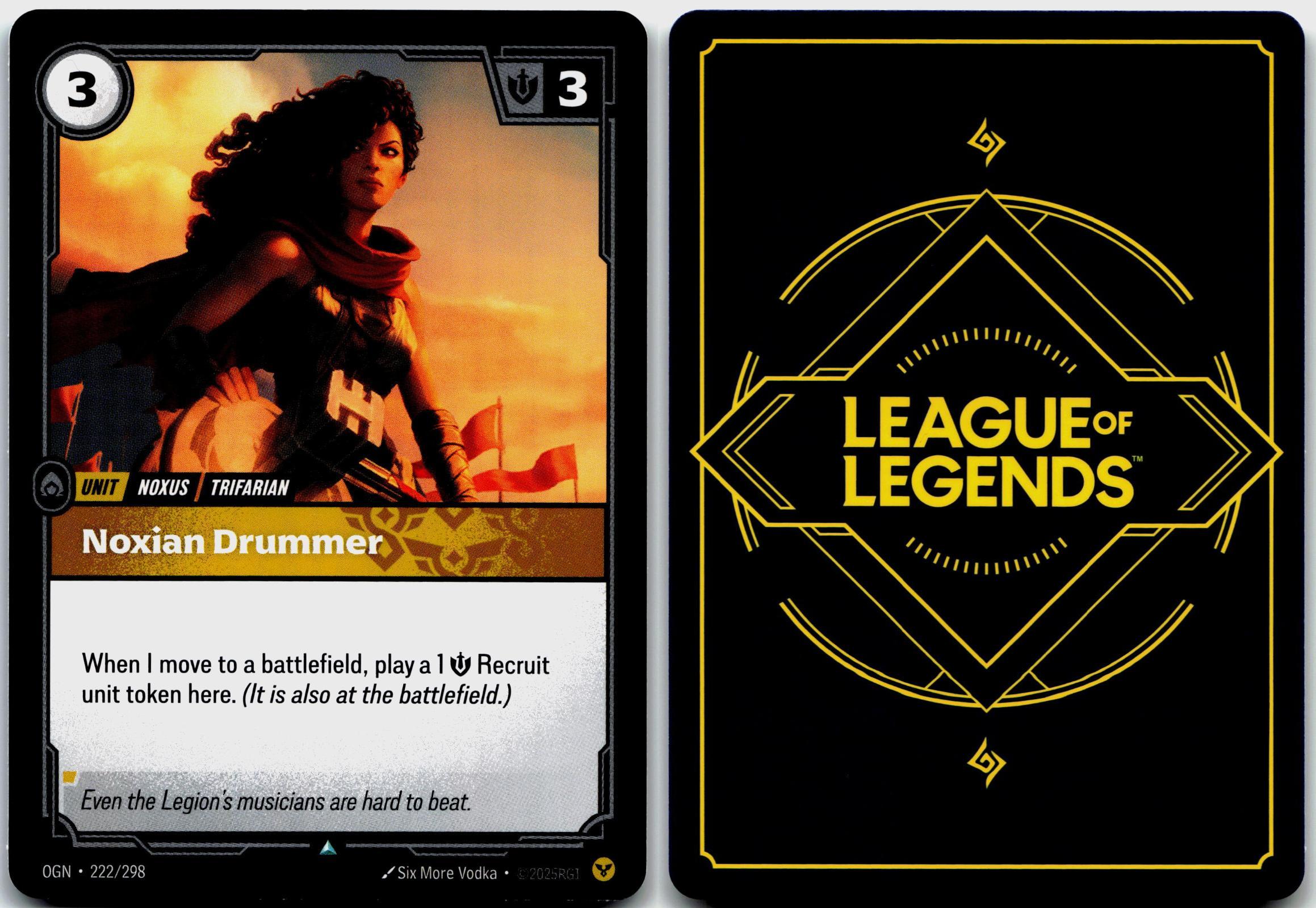 222/298 Noxian Drummer Origins