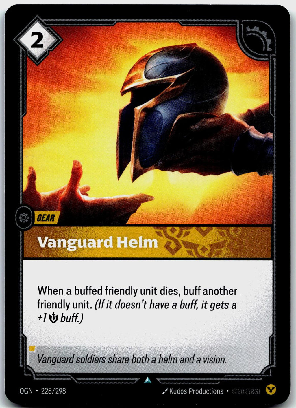 228/298 Vanguard Helm Origins