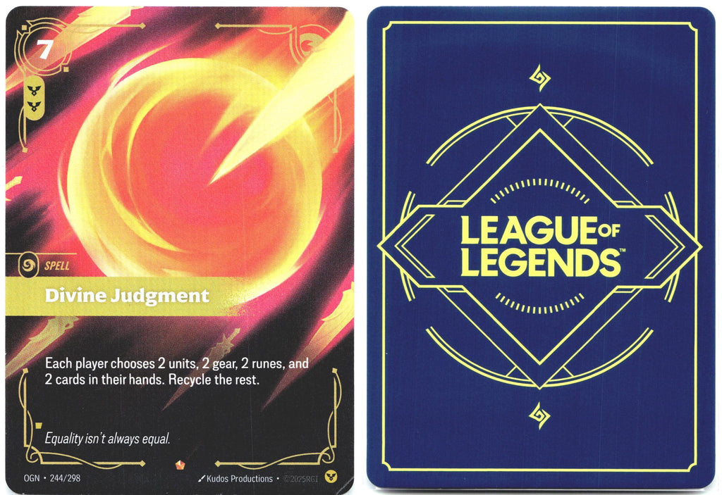 244/298 Divine Judgment Foil Origins