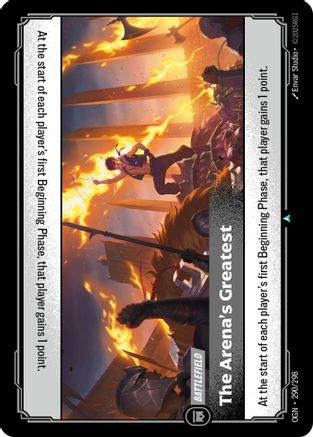 290/298 The Arena's Greatest Origins