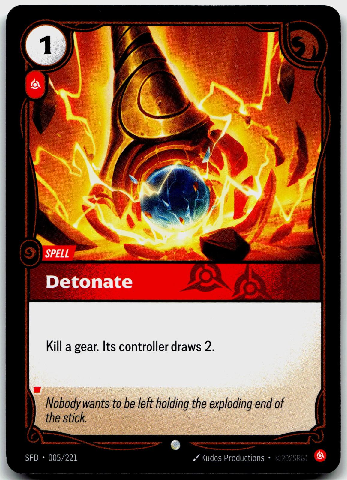 005/221 Detonate Spiritforged